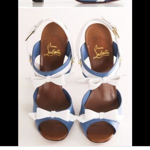 Christian Louboutin bow Sandals 100mm